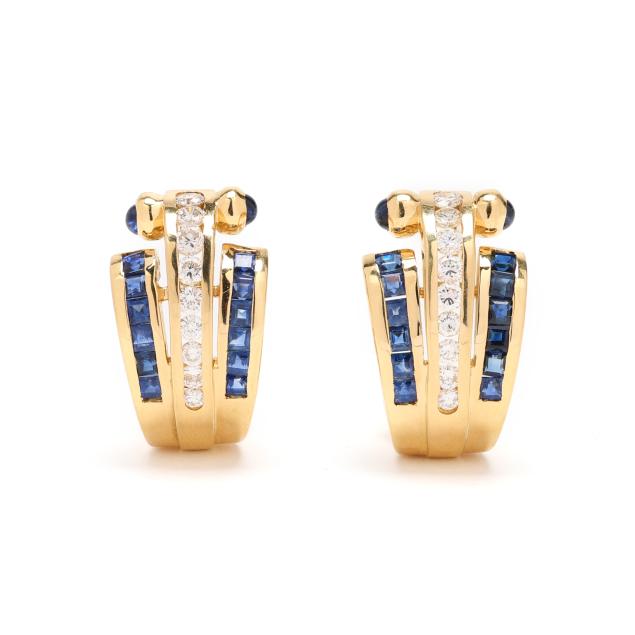 gold-sapphire-and-diamond-earrings