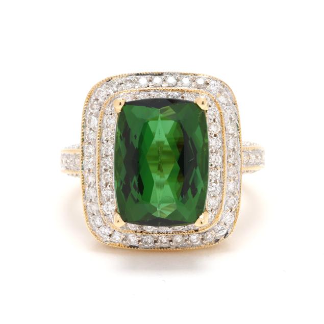 gold-green-tourmaline-and-diamond-ring