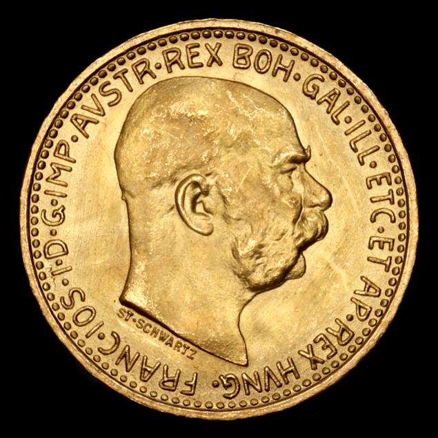 austria-franz-joseph-1912-gold-10-corona-restrike