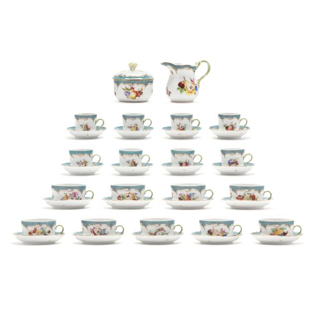 herend-i-fruits-composition-i-with-turquoise-fish-scale-partial-tea-service