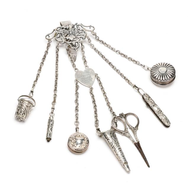 victorian-silver-chatelaine