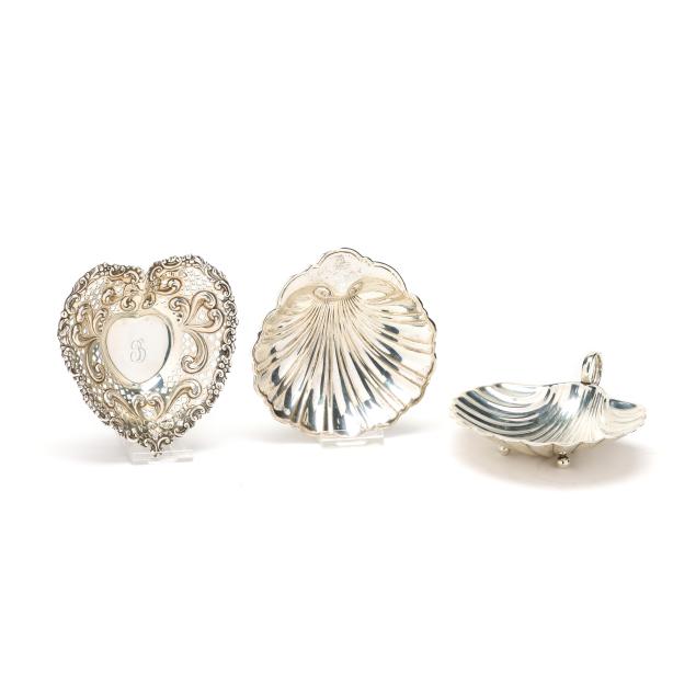 three-sterling-silver-dishes-including-heart-and-shell-form