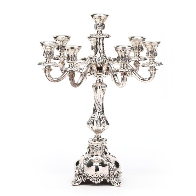 a-rococo-style-eight-light-sterling-silver-candelabrum