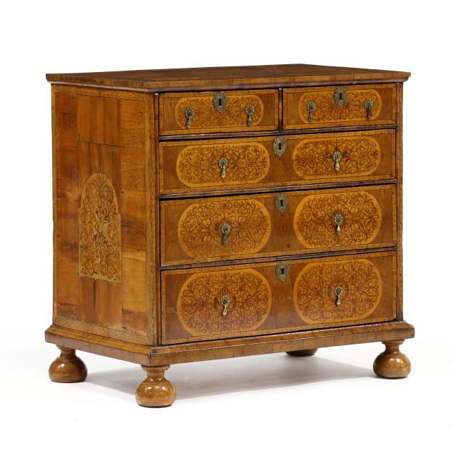 william-and-mary-marquetry-inlaid-and-oyster-veneered-chest-of-drawers