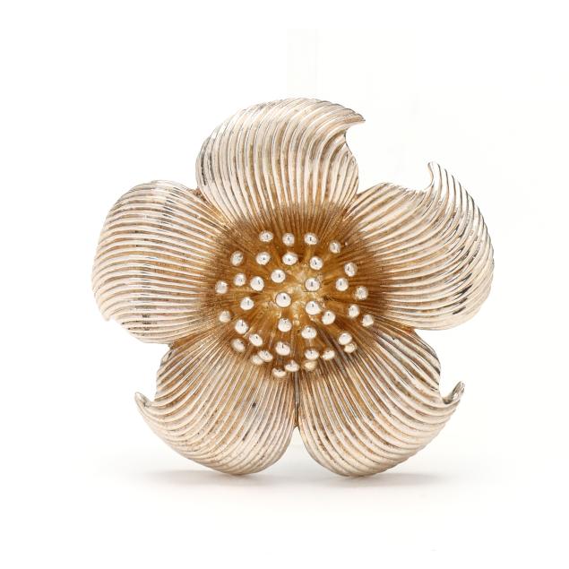 silver-flower-brooch-tiffany-co
