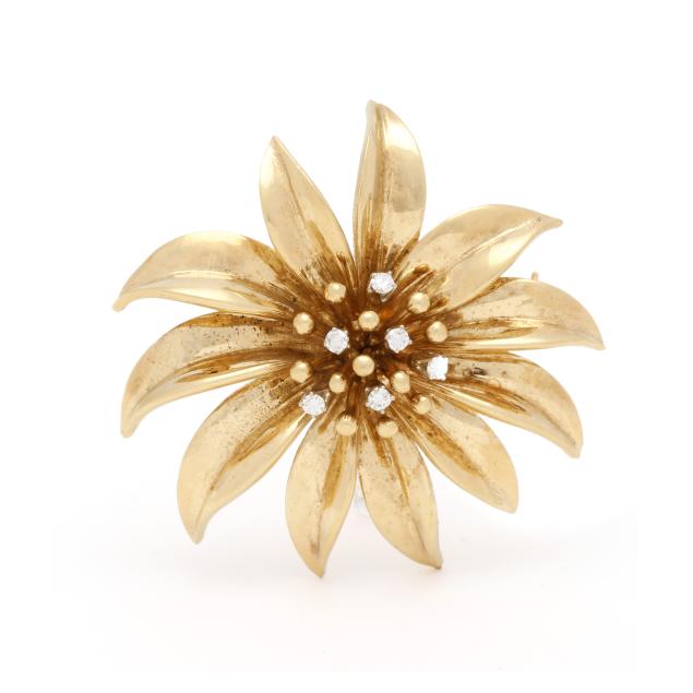 gold-and-diamond-floral-motif-brooch-tiffany-co