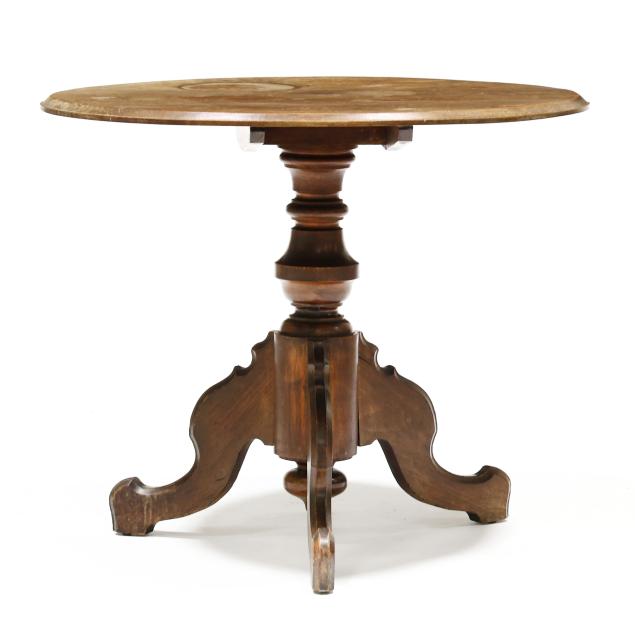 victorian-walnut-tea-table