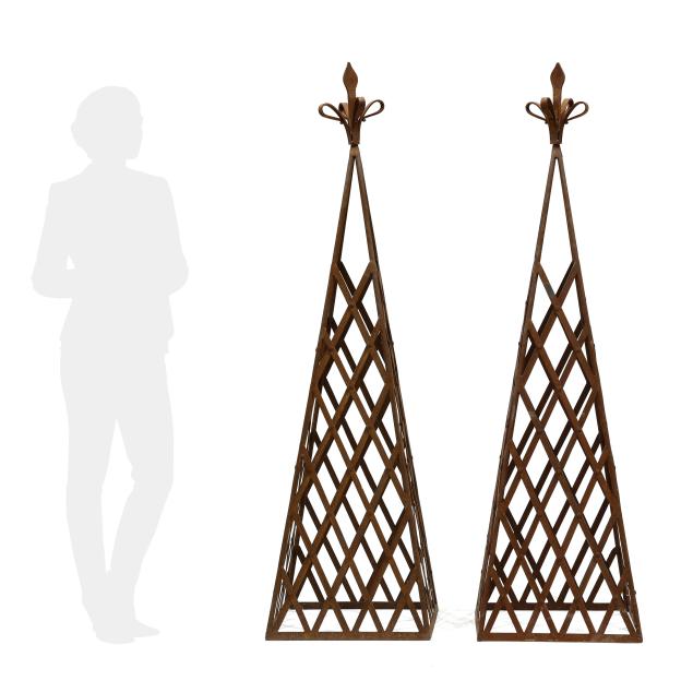 pair-of-large-iron-obelisk-topiaries