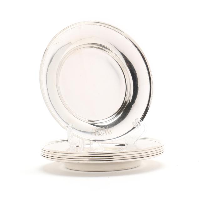 set-of-six-sterling-silver-bread-plates