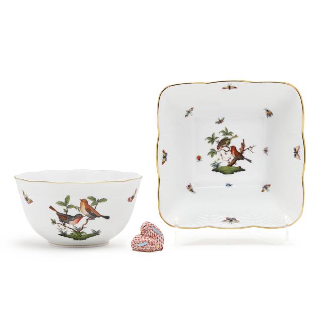three-pieces-of-herend-porcelain
