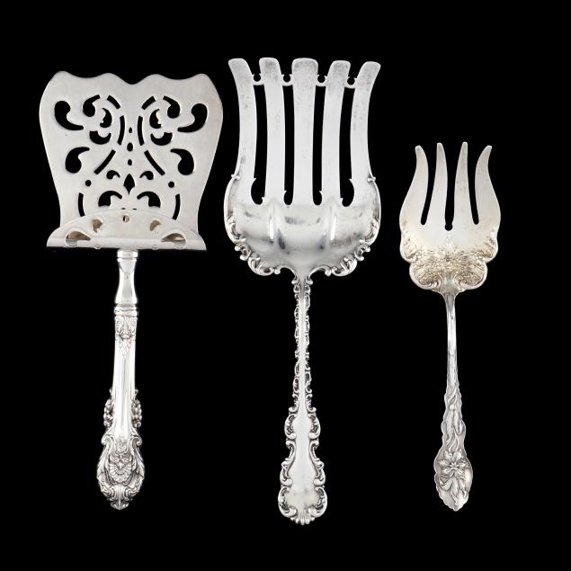 three-sterling-silver-flatware-servers