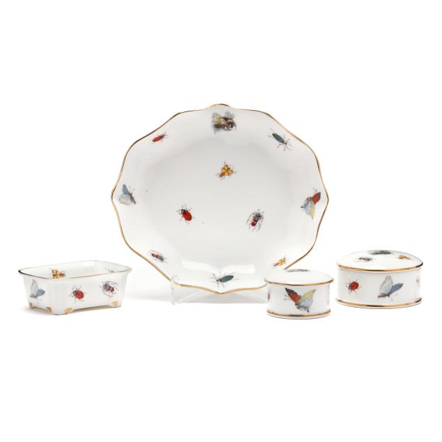 the-present-company-four-pieces-of-bone-china