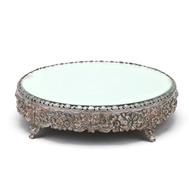 repousse-silver-plated-mirrored-plateau