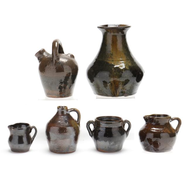penland-s-pottery-candler-nc-six-vessels