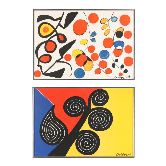alexander-calder-american-1898-1976-i-spring-carnival-i-i-autumn-i-two-works