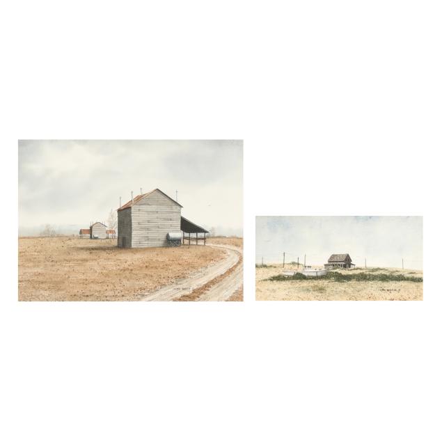 cotton-ketchie-nc-two-barn-scenes