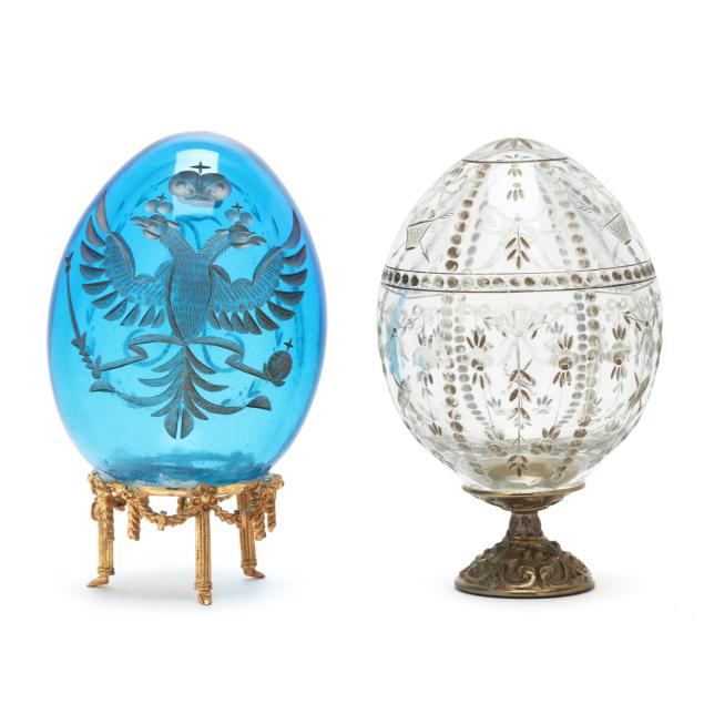 two-russian-engraved-glass-imperial-style-eggs