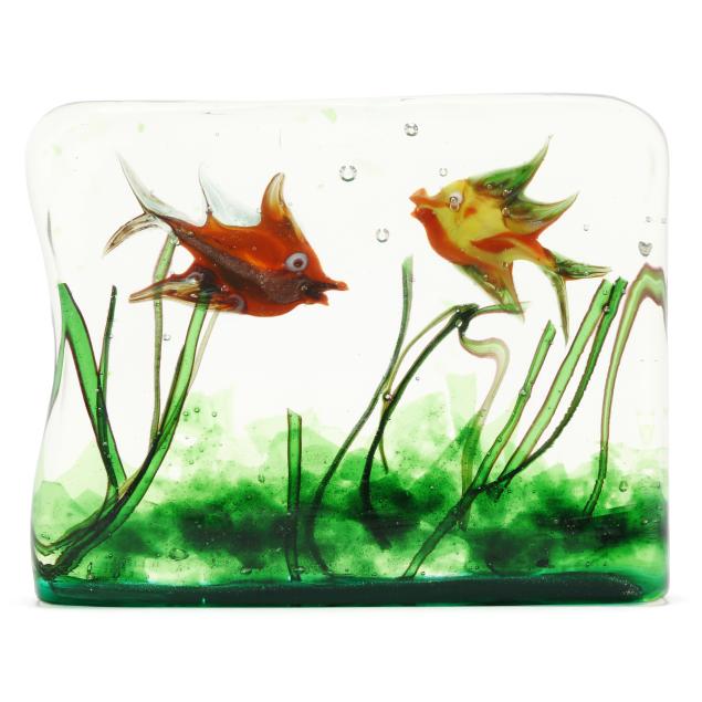 attributed-alfredo-barbini-glass-block-aquarium