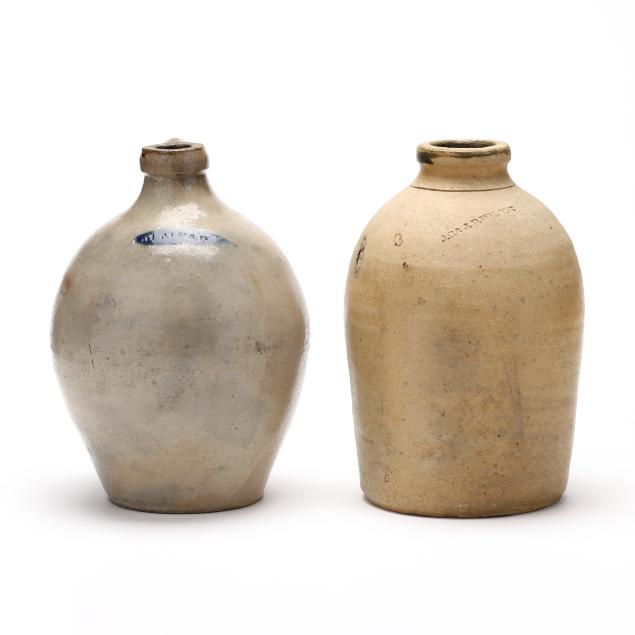 two-ohio-stoneware-jugs