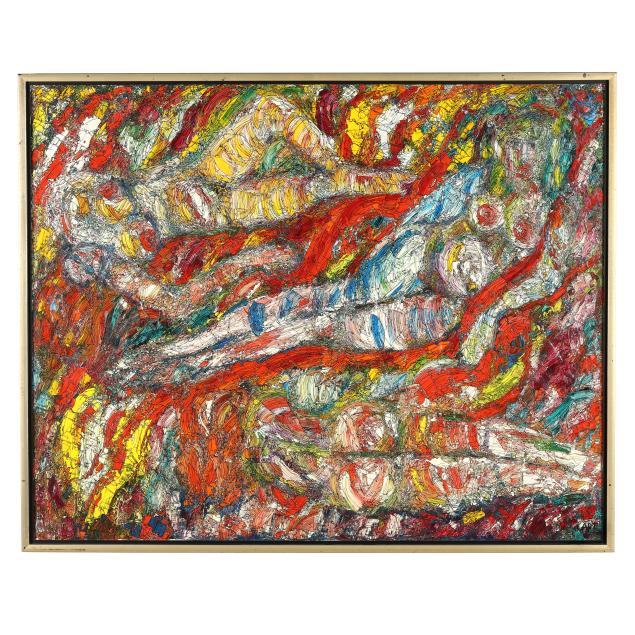 herbert-art-american-1910-1996-i-three-nudes-in-symphony-of-color-and-designs-i