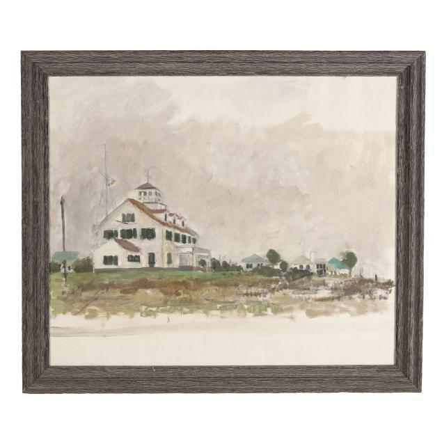 american-school-mid-20th-century-coast-guard-station-at-saint-simon-s-island