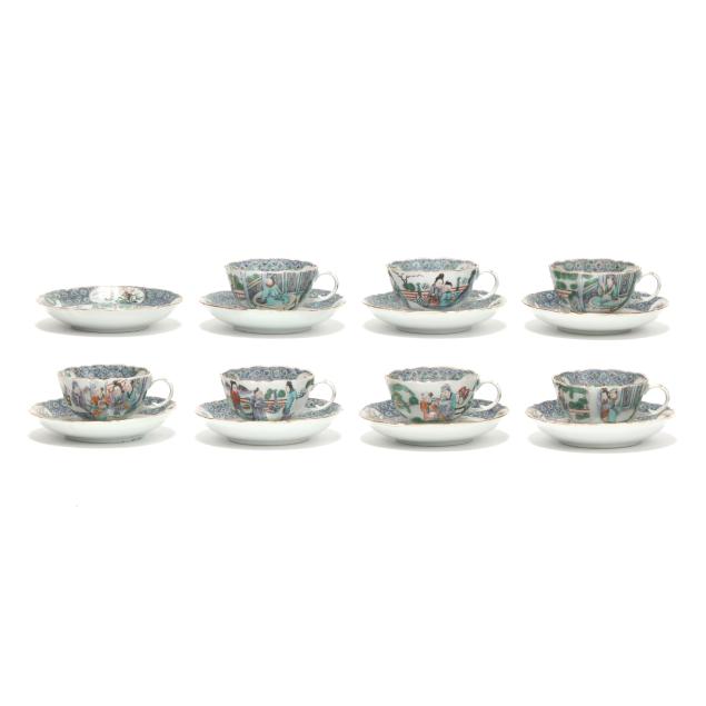 a-chinese-export-famille-verte-figural-porcelain-tea-set