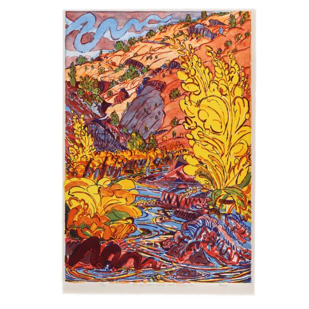david-loren-bass-american-b-1943-i-rio-del-medio-gorge-near-cundiyo-i