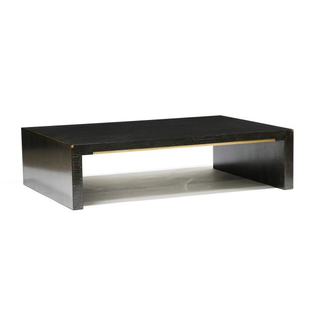 modern-history-leopard-wood-and-brass-large-cocktail-table