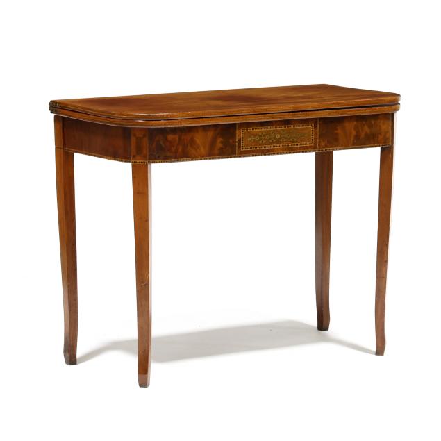 antique-continental-inlaid-mahogany-card-table