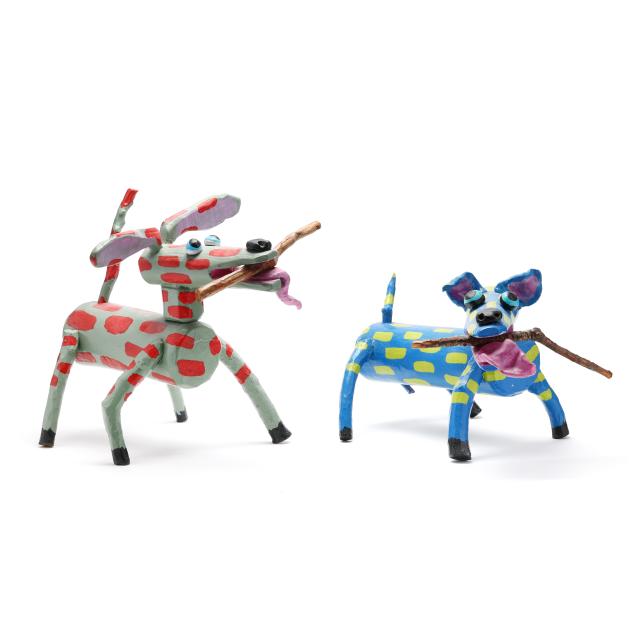 julie-libby-nc-two-folk-carved-and-painted-wood-dogs