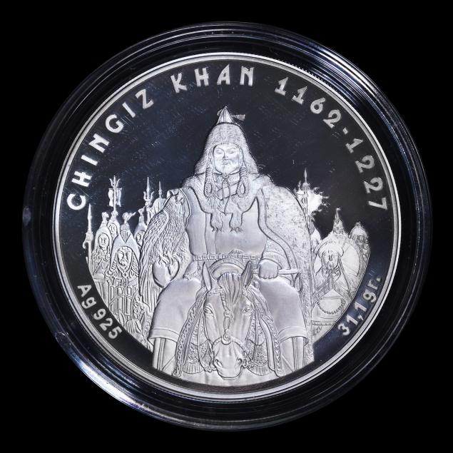 kazakhstan-2008-chingiz-khan-100-tenge-925-silver-commemorative