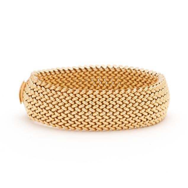 gold-mesh-bracelet-italy