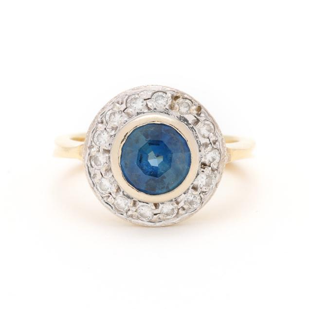 vintage-bi-color-gold-sapphire-and-diamond-ring-signed