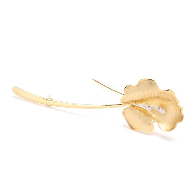 bi-color-gold-and-diamond-flower-motif-brooch