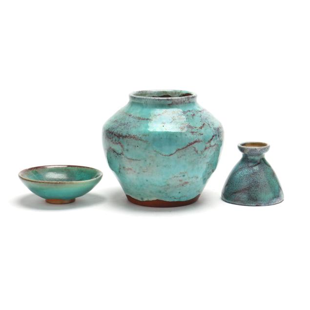 jugtown-pottery-seagrove-nc-three-vintage-chinese-blue-pottery-forms