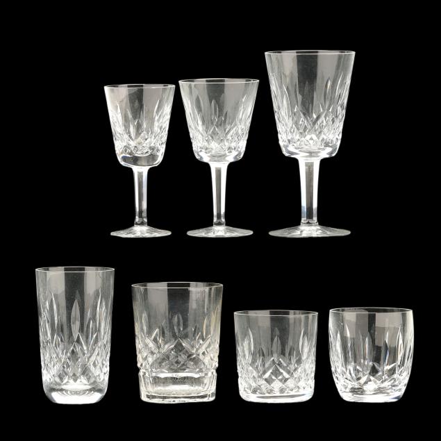 27-pieces-of-waterford-i-lismore-i-crystal-glassware
