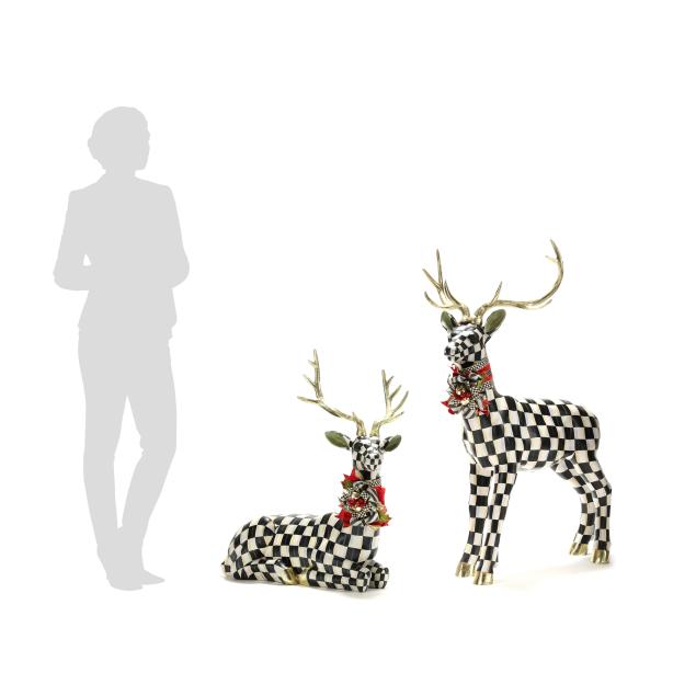 two-large-mackenzie-childs-i-courtly-check-i-deer