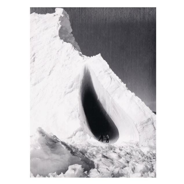 herbert-pointing-british-1870-1935-i-a-berg-with-a-large-grotto-i