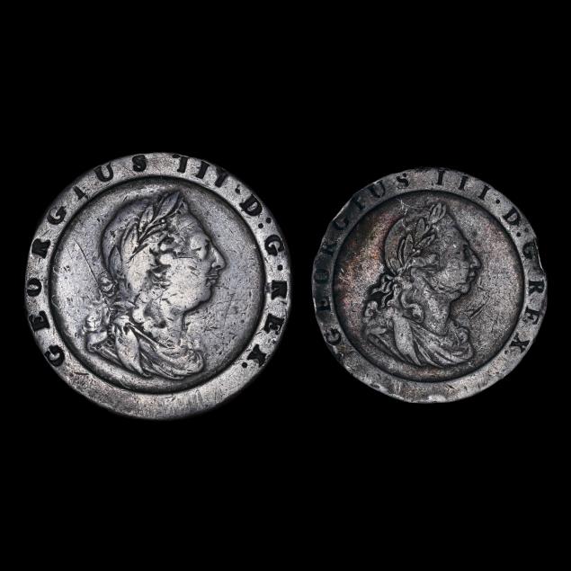 great-britain-george-iii-1797-set-of-one-and-two-cartwheel-bronzes