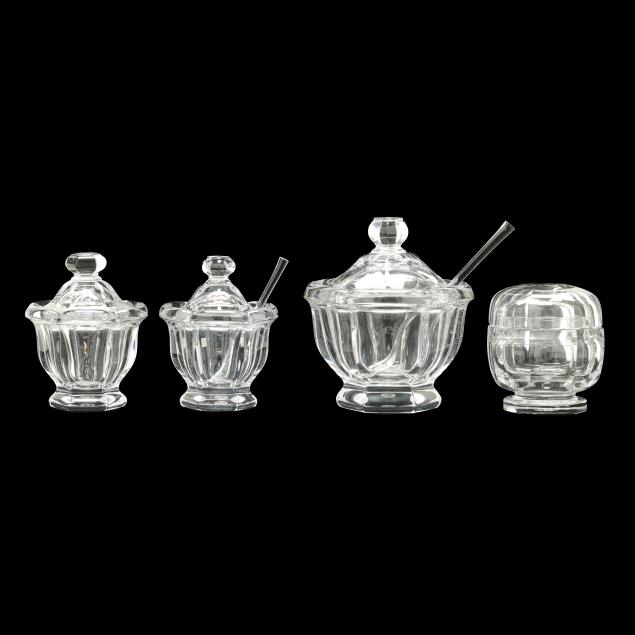 baccarat-four-crystal-lidded-jars