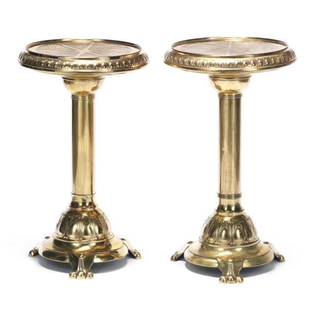 pair-of-jugendstil-brass-pedestal-tables
