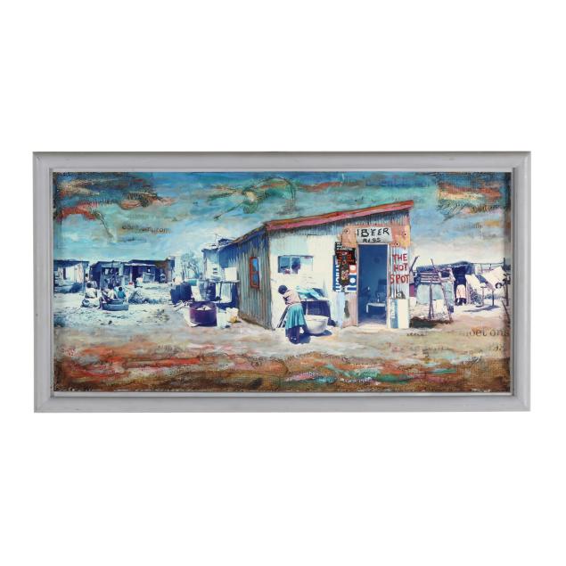 willie-bester-south-african-b-1956-i-the-hot-spot-i-township-scene