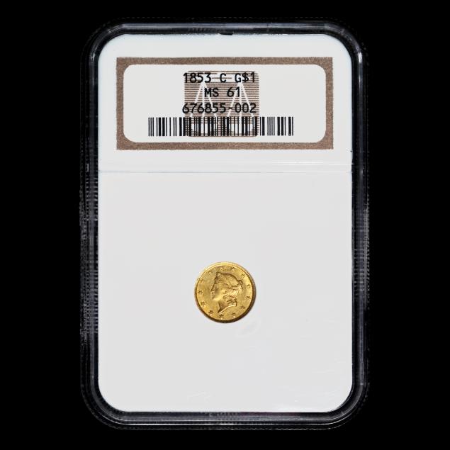 liberty-head-1853-c-gold-one-dollar-ngc-ms-61
