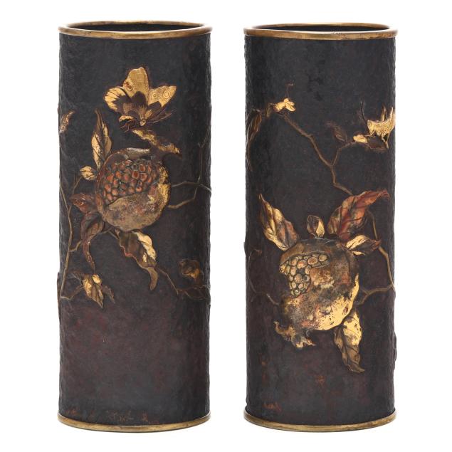 a-pair-of-japanese-bronze-and-mixed-metal-vases