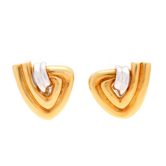 bi-color-gold-earrings
