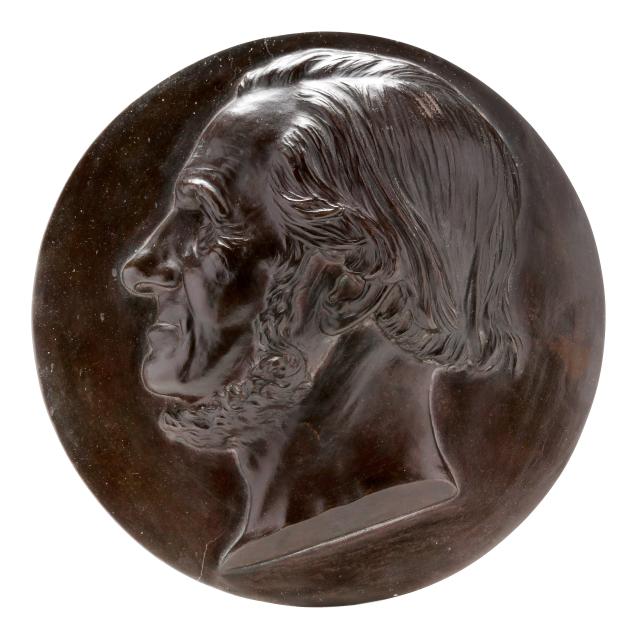 life-size-bronze-bas-relief-portrait-medallion