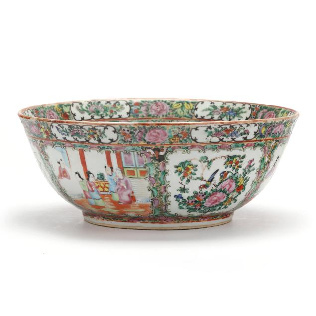 a-chinese-export-porcelain-rose-medallion-punch-bowl