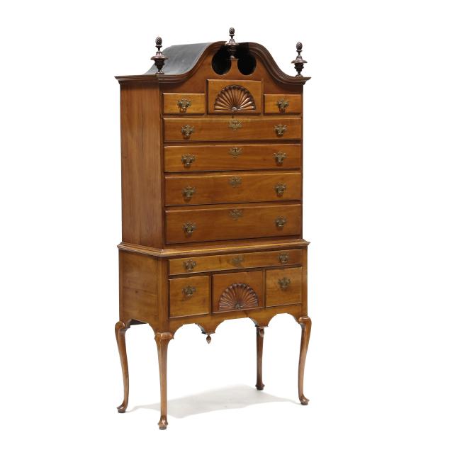 new-england-cherry-queen-anne-highboy