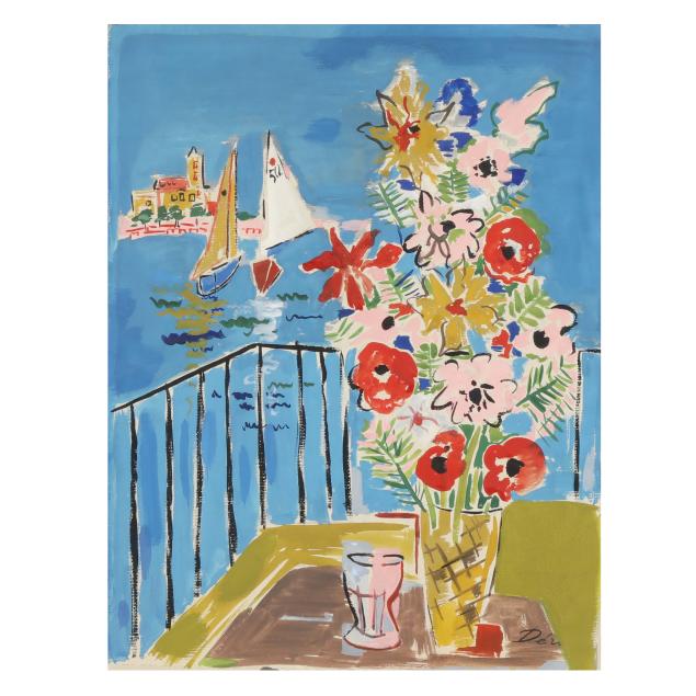 french-school-mid-20th-century-still-life-with-flowers-and-sailboats