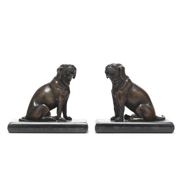 manner-of-thomas-weeks-a-pair-of-patinated-bronze-dog-card-holders
